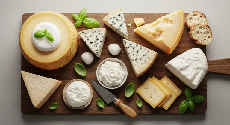 Nombre de fromages en Italie