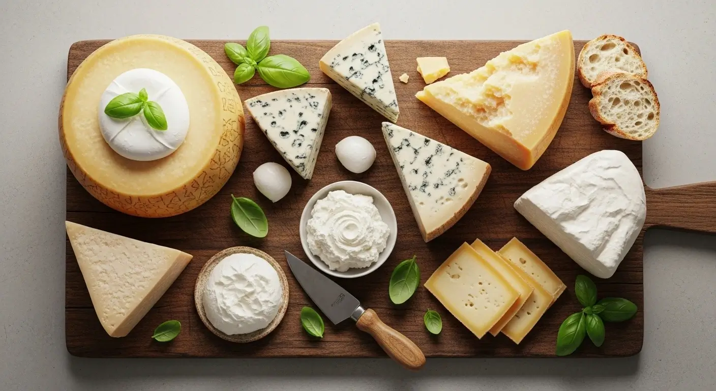 Nombre de fromages en Italie
