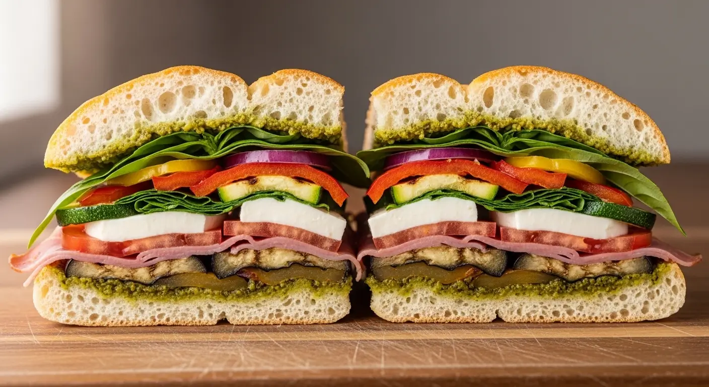 sandwich-focaccia avec quoi manger la focaccia