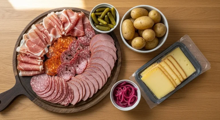 Faire ses courses pour une raclette à 10 personnes