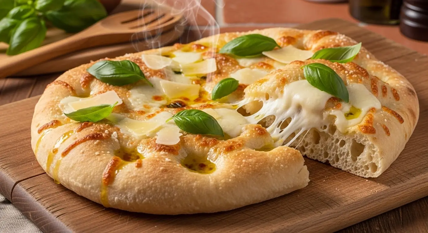 Recette focaccia pizzata