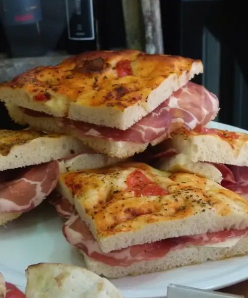 Il Panzerotto propose l'une des meilleures focaccias de la ville !