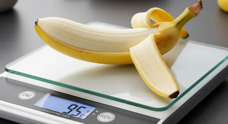 Calorie 1 banane sans peau