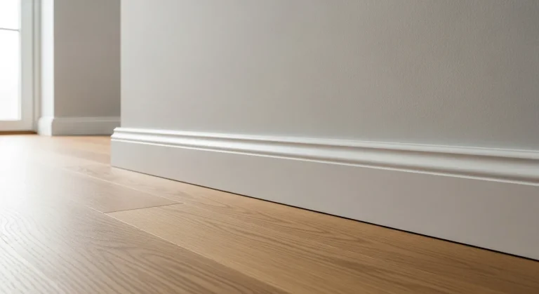 Supprimer l'espace entre le parquet et les plinthes