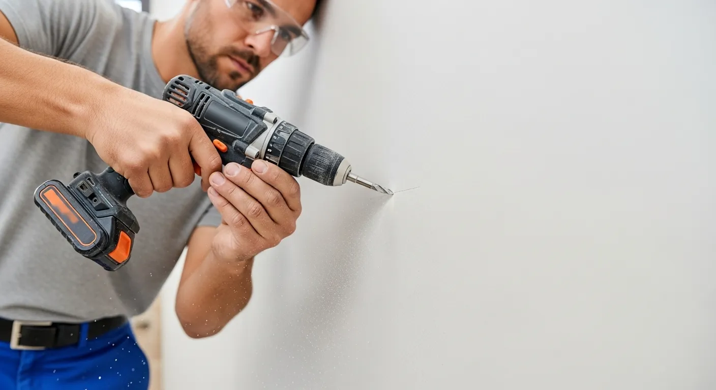 Renforcer du Placo Déjà Posé pour Fixer une Charge Lourde — free download