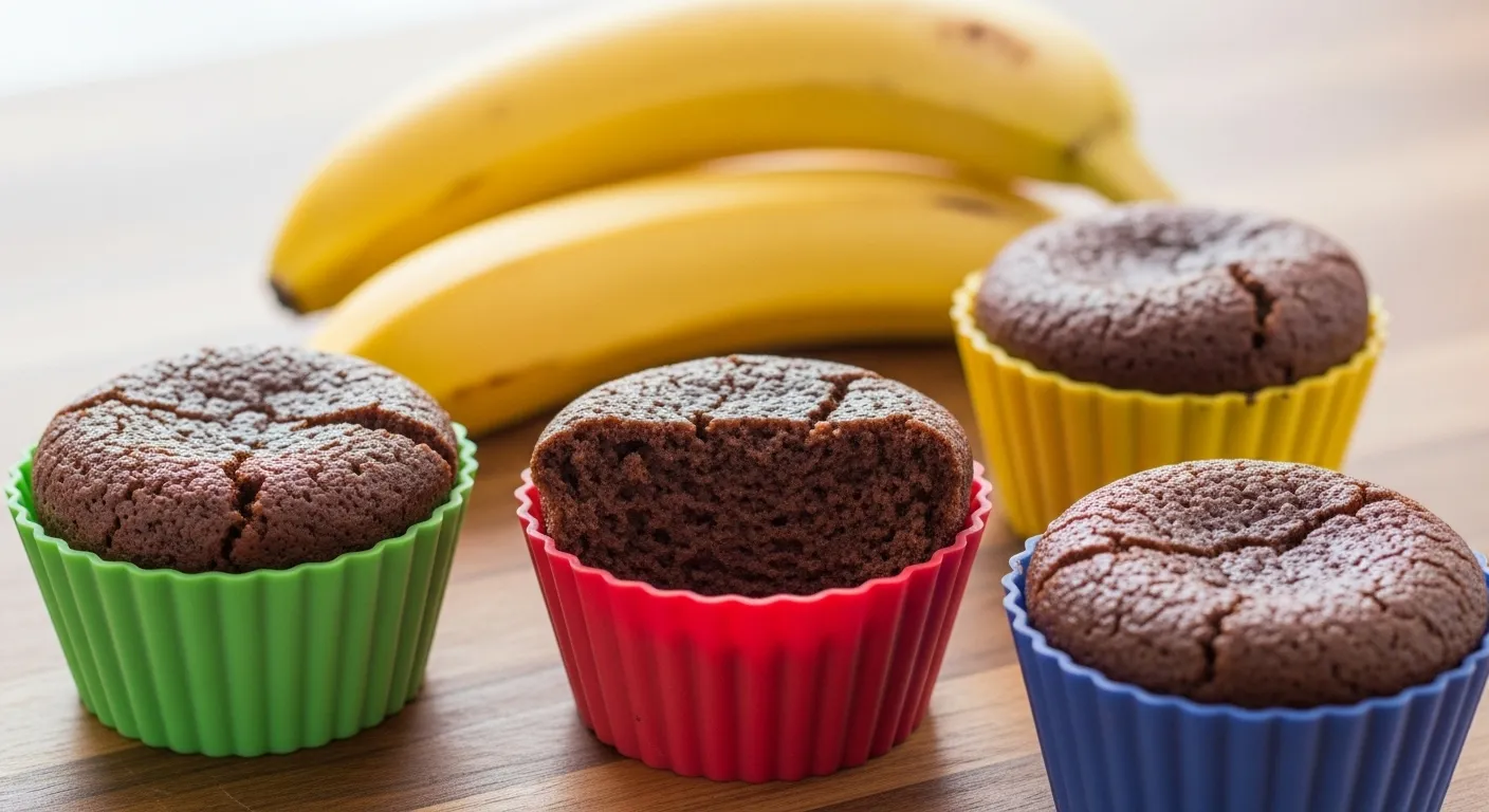 Recette fondant rapide banane cacao sans sucres