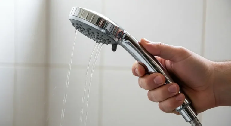 Pommeau de douche avec faible pression