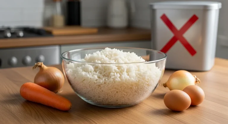 Recettes à base de restes de riz