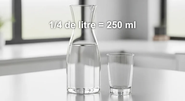 1/4 de litre en millilitres