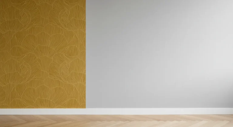 Poser du papier peint sur un mur peint