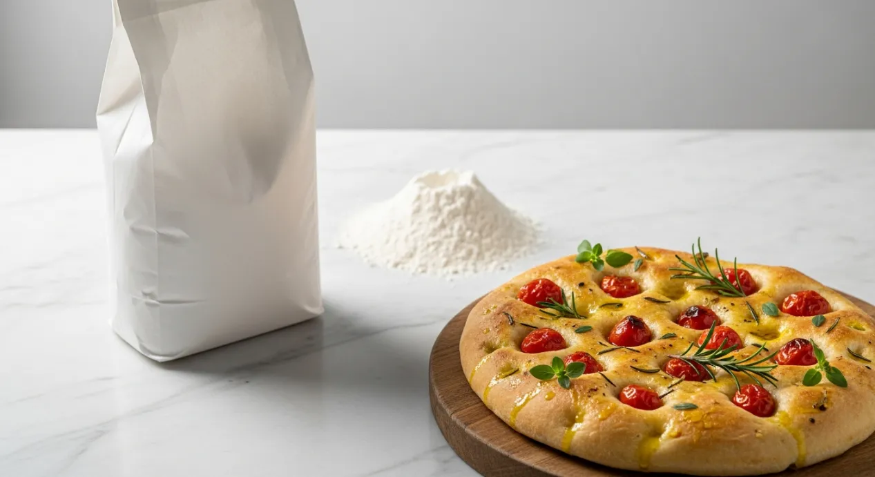 Choix de la farine pour préparer une focaccia