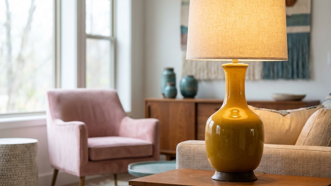 Combinaison avec des couleurs chaudes pour mettre du peps dans la déco