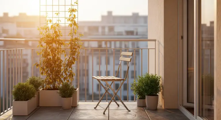 Aménagement d'une terrasse extérieure en ville
