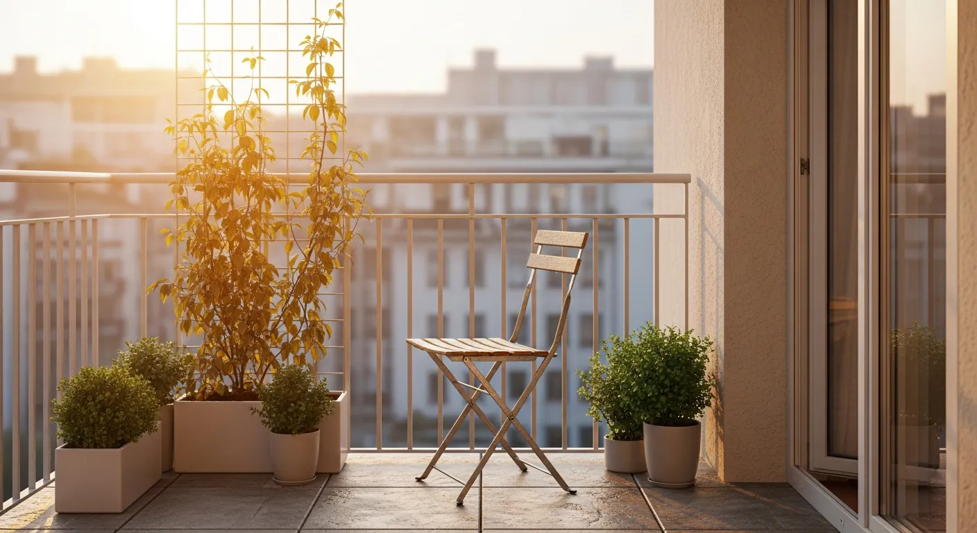 Aménagement d'une terrasse extérieure en ville