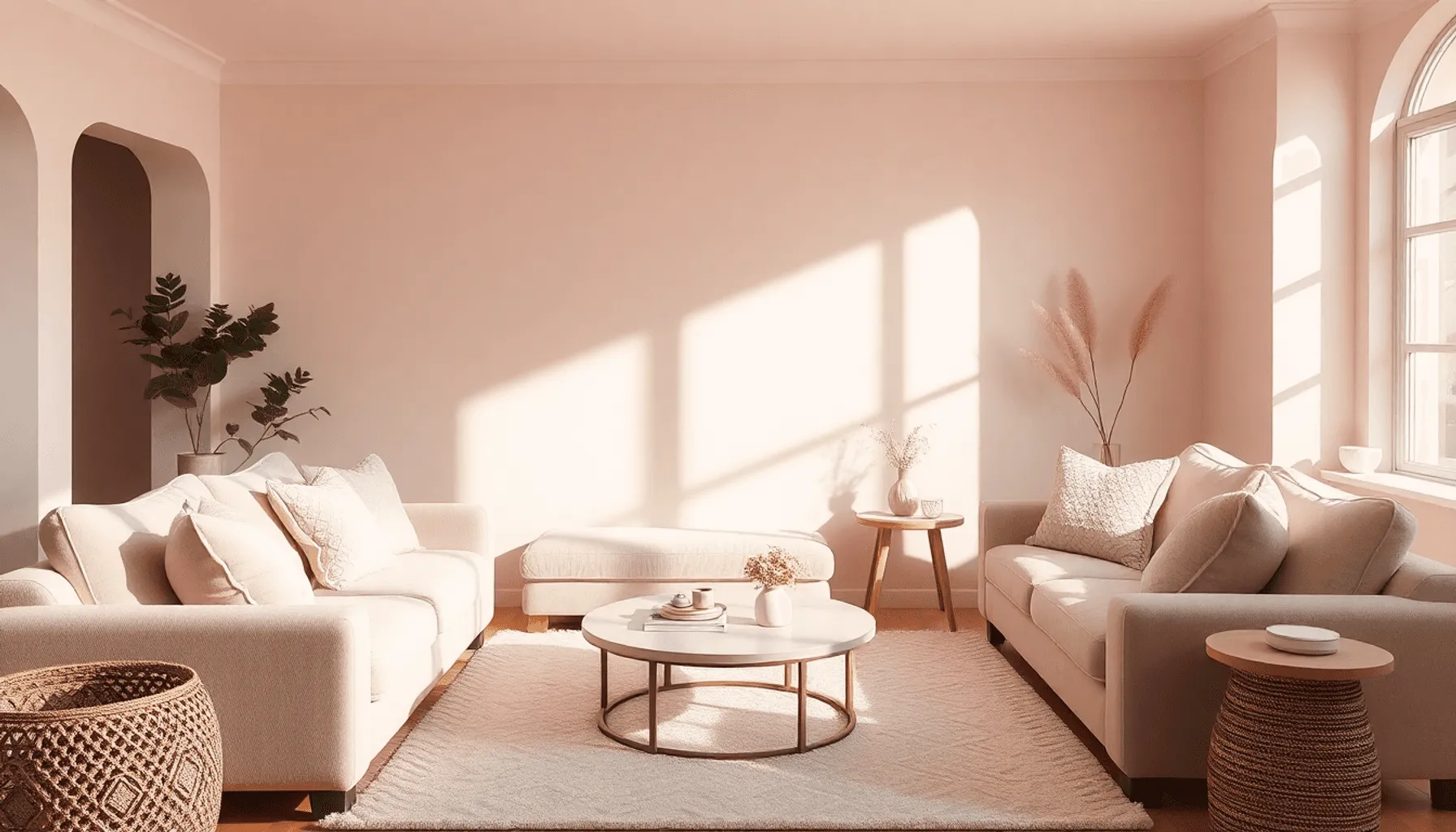 Choix des couleurs dans le salon pour un intérieur chaleureux