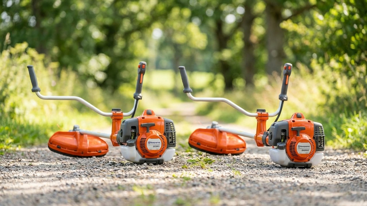 Modèles Husqvarna 525RX et 545RXT de débroussailleuses professionnelles