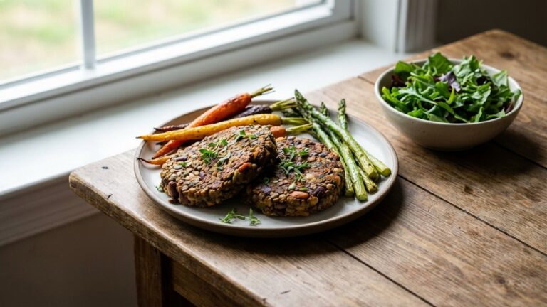 Steaks végétaux maison dorés et savoureux