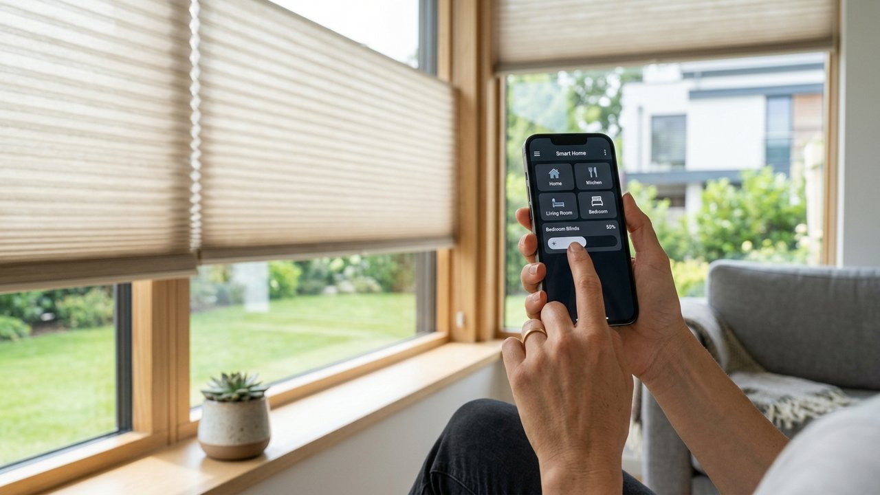 Pilotage à distance des volets connectés depuis une application mobile
