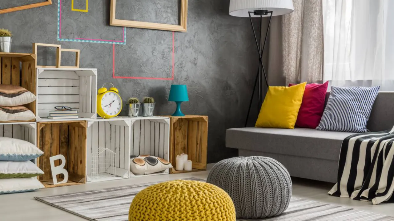 Décorer son salon avec un pouf