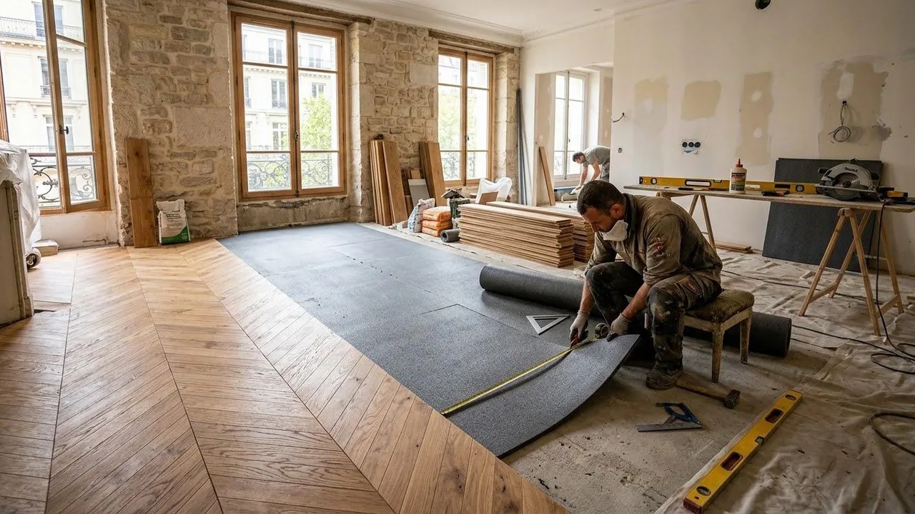 isolation acoustique sous parquet enjeu majeur