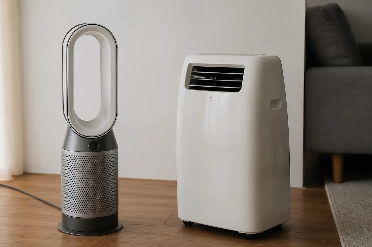 Ventilateur Dyson et climatiseur, pas le même usage